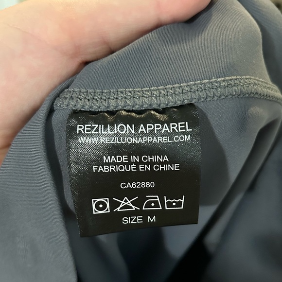 Rezillion Apparel Lyfe Legging Joggers in Grey Size Medium - Picture 3 of 4
